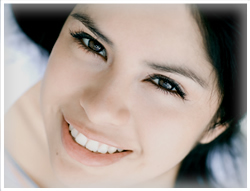 Dental implants from Lake Forest Dental Health Care Woman with Dental implants